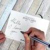Write your postcards with a uni-ball Air