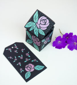 design cards, boxes and tags with Signo gel pens