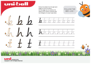 free handwriting worksheets - letter formation