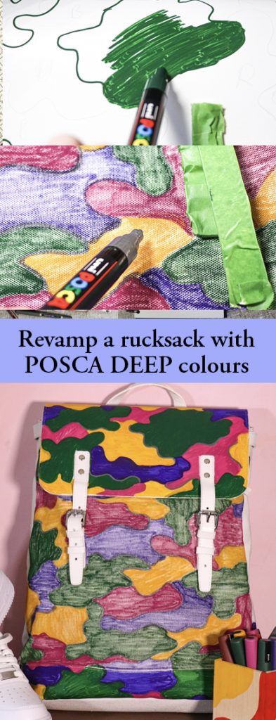 Customise with POSCA Deep colours 